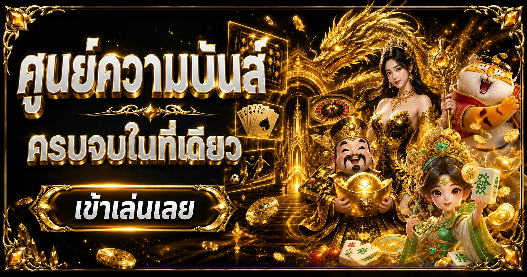 แบนเนอร์ ROYAL98 ศูนย์รวมเกมและทางเข้าเล่น